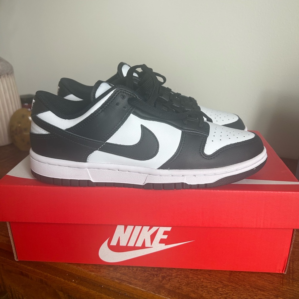 Nike Women’s Black and White Dunk Sneakers